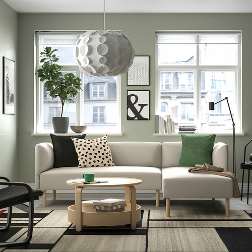 LILLEHEM 3-seat modular sofa w chaise longue
