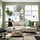 LILLEHEM - sofa modular 3 seater+chaise longue, Vissle/krem logam | IKEA Indonesia - PE943600_S1