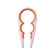 UPPFYLLD - Jar opener, off-white/bright orange, 21 cm