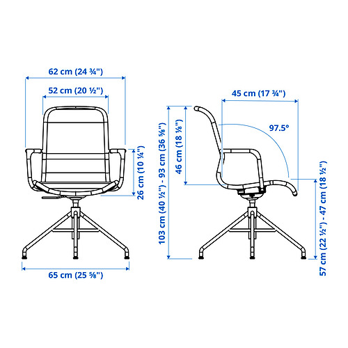 STIGBYGEL Measurement Illustration