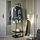 ÄLGANÄS - clothes rack with shoe storage, black, 46x39x166 cm | IKEA Indonesia - PE979379_S1