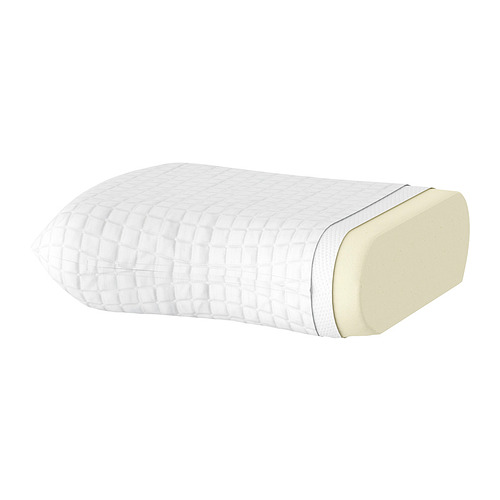NORDSTÅLÖRT Bantal ergonomis, terlentang+miring