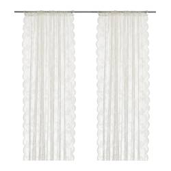 ALVINE SPETS - Net curtains, 1 pair, off-white, 145x250 cm