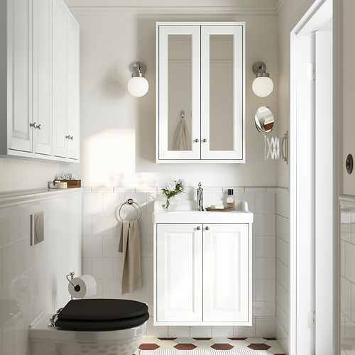 TÄNNFORSEN wash-stand with doors