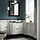 RUTSJÖN/TÄNNFORSEN - wash-stnd w drawers/wash-basin/tap, white/black marble effect, 62x49x76 cm | IKEA Indonesia - PE915174_S1