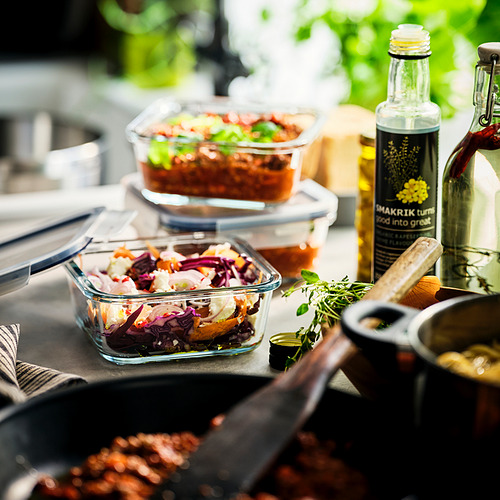 IKEA 365+ wadah makanan dengan penutup