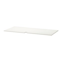 UTRUSTA - Shelf for corner base cabinet, white, 128 cm