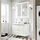 TÄNNFORSEN/TÖRNVIKEN - wash-stnd w drawers/wash-basin/tap, white/white marble effect, 102x49x79 cm | IKEA Indonesia - PE915214_S1