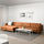 LANDSKRONA - sofa 5 dudukan, dengan chaise longue/Grann/Bomstad coklat keemasan/kayu | IKEA Indonesia - PE680401_S1
