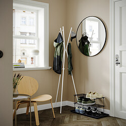 EKRAR/GREJIG - Perabot lorong, set isi 4, putih/abu-abu