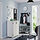NIPÅSEN/GREÅKER - hallway furniture, set of 4, white/black | IKEA Indonesia - PE979501_S1