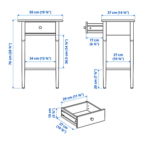 BLÄSTÅSEN Measurement Illustration