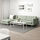 LANDSKRONA - 4-seat sofa, with chaise longue/Gunnared light green/metal | IKEA Indonesia - PE680346_S1