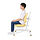 DAGNAR/BERGLÄRKA - children's desk and chair, turquoise/yellow, 100x70 cm | IKEA Indonesia - PE875504_S1