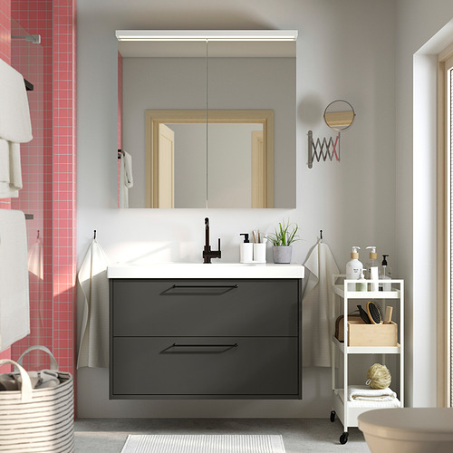 HAVBÄCK/ORRSJÖN wash-stnd w drawers/wash-basin/tap
