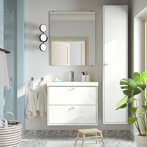 HAVBÄCK wash-stand with drawers, white, 80x48x63 cm IKEA Indonesia