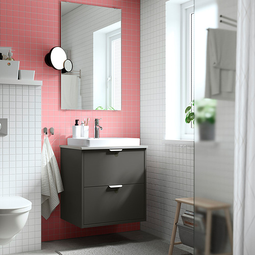 HAVBÄCK/ORRSJÖN wash-stnd w drawers/wash-basin