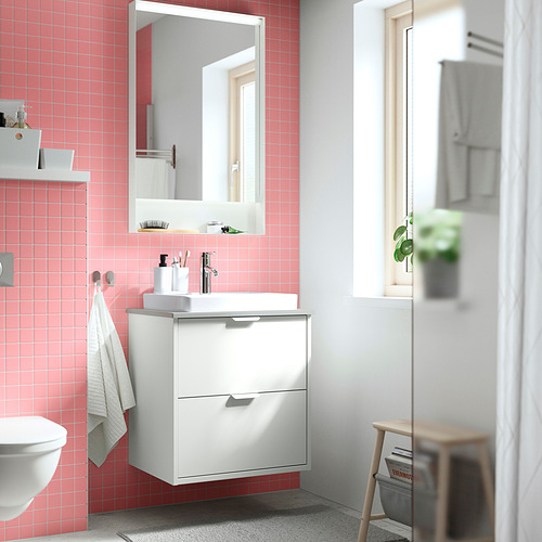 HAVBÄCK/ORRSJÖN meja cuci dgn laci-laci/wastafel