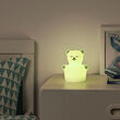 TÖVÄDER - LED night light, bear battery-operated