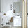 HAVBÄCK/TÖRNVIKEN - wash-stnd w drawers/wash-basin/tap, white/white marble effect, 62x49x79 cm | IKEA Indonesia - PE915454_S1