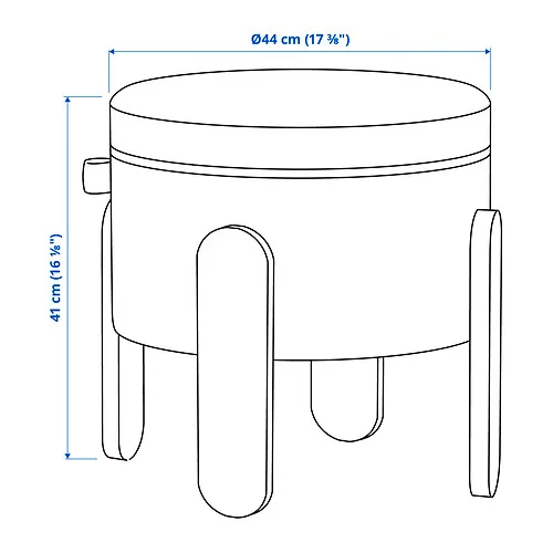 FÖRLUNDA Measurement Illustration