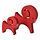 VINTERFINT - decoration set of 2, goat red | IKEA Indonesia - PE943988_S1