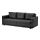 FRIHETEN - three-seat sofa-bed, Bomstad black | IKEA Indonesia - PE523061_S1