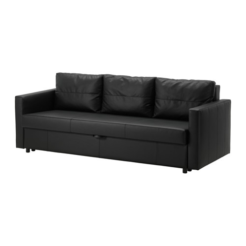 FRIHETEN three seat sofa bed Bomstad black IKEA Indonesia