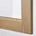 METOD - kabinet sudut dengan rak/pintu kaca, putih/Vedhamn kayu oak, 68x37x60 cm | IKEA Indonesia - PE834140_S1
