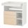 SMÅSTAD - changing table, white birch/with 3 drawers, 90x79x100 cm | IKEA Indonesia - PE788945_S1