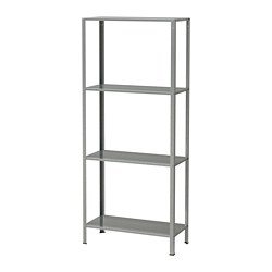 HYLLIS - Unit rak , dalam/luar ruang, 60x27x140 cm