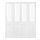 GRIMO - pair of sliding doors, glass/white, 200x236 cm | IKEA Indonesia - PE944074_S1