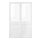 GRIMO - pair of sliding doors, glass/white, 150x236 cm | IKEA Indonesia - PE944077_S1