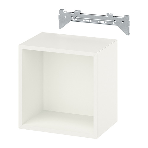 EKET wall-mounted shelving unit, white, 35x25x35 cm IKEA Indonesia