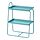 HATTÅSEN - bedside table/shelf unit, blue-turquoise | IKEA Indonesia - PE944130_S1