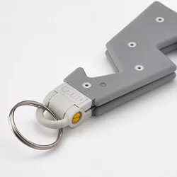 YUPPIENALLE - Tempat untuk handphone, abu-abu