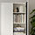 BILLY/HÖGBO - kombinasi rak buku dngan pintu kaca, putih, 40x30x202 cm | IKEA Indonesia - PE875647_S1