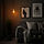 MOLNART/JÄLLBY - pendant lamp with light bulb, nickel-plated/ellipse shaped multicolour | IKEA Indonesia - PE875671_S1
