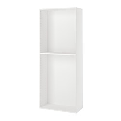 METOD - High cabinet frame, white, 80x37x200 cm