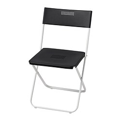 FEJAN - Kursi, luar ruang, dapat dilipat abu-abu