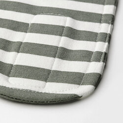 DOFTDRACENA - Headband with nylon fastener, white/grey-green