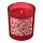 VINTERFINT - scented candle in glass, Cinnamon & sugar red, 45 hr | IKEA Indonesia - PE944232_S1