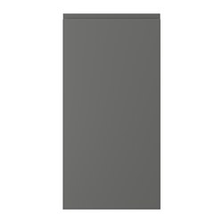 VOXTORP - Door, dark grey, 40x80 cm
