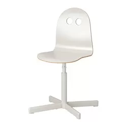 SIBBEN/VALFRED - Children's desk chair, white