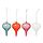 VINTERFINT - tree ornament, bauble glass/mixed colours, 6 cm | IKEA Indonesia - PE944273_S1