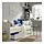 VIHALS bed storage box, set of 2