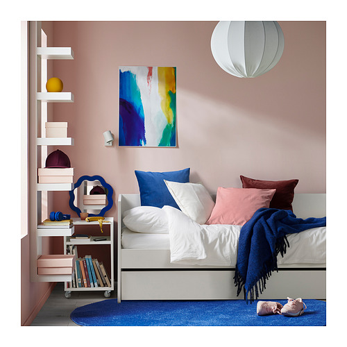 VIHALS tempat tidur trundle