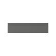 VOXTORP - Drawer front, dark grey, 40x10 cm