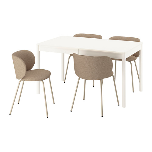 TONSTAD table and 4 chairs