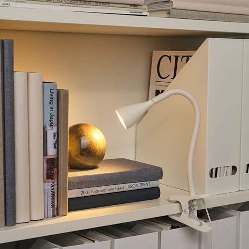 NÄVLINGE lampu sorot jepit LED
